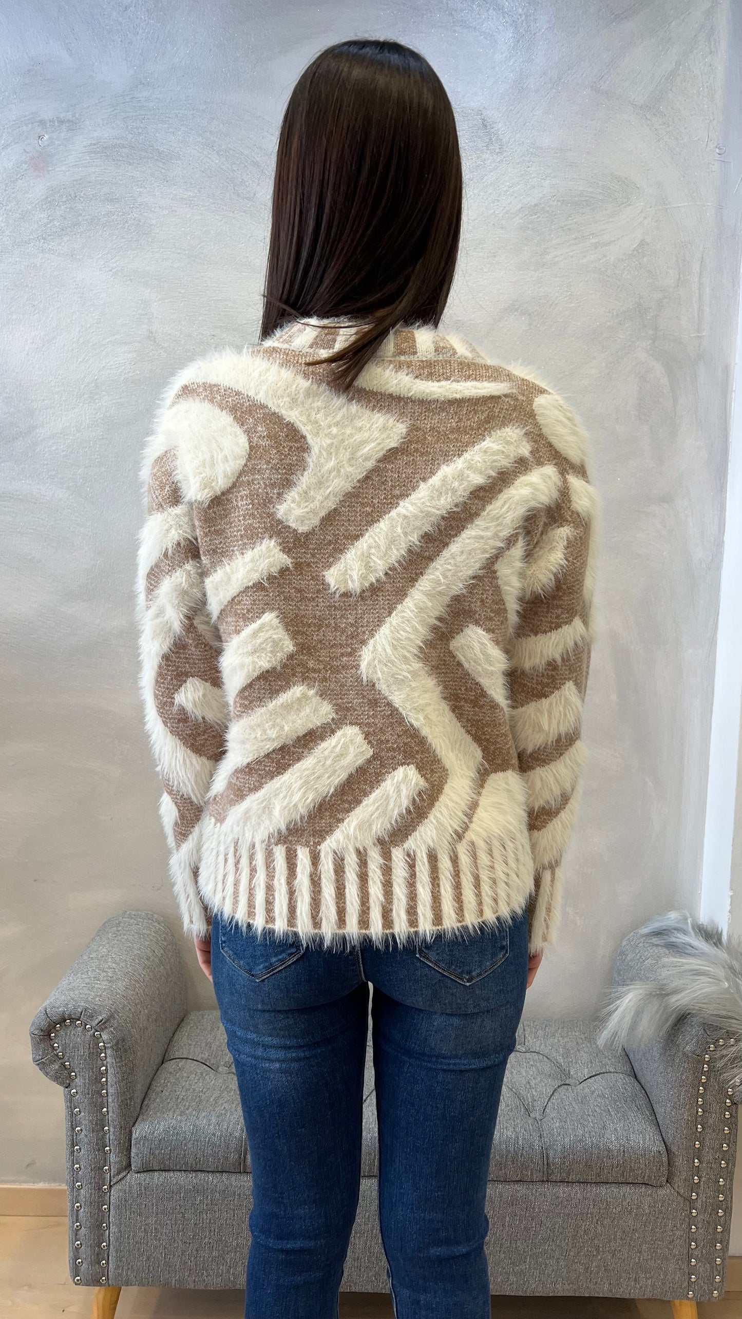 Maglia Rita zig-zag